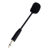 3.5 mm Aux Girişli Mini Kısa Mikrofon Bilgisayar Ses Kartı Uyumlu
