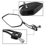 360 Derece Geniş Açılı Dönebilen Motosiklet İkili Dikiz Aynası