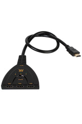 4K Ultra HD HDMI Çoklayıcı 3 İn 1 Kablolu Switch Splitter 1080P