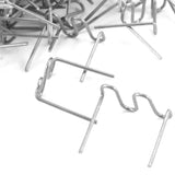 500 Adet 0.8mm Kaynak Tamir Makinesi için Düz Zımba Teli Araba Onarım Tampon Plastik