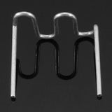 500 Adet 0.8mm Kaynak Tamir Makinesi için Düz Zımba Teli Araba Onarım Tampon Plastik