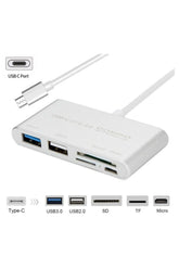 5in 1 Bilgisayar Telefon SD Kart Okuyucu Type-C USB 3.0 Micro OTG