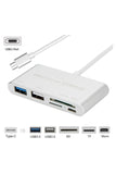 5in 1 Bilgisayar Telefon SD Kart Okuyucu Type-C USB 3.0 Micro OTG
