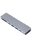 7 in 1 Çift Type-C Girişli USB HDMI SD Kart Okuyucu Çoklayıcı