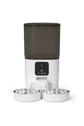 Akıllı Evcil Hayvan Kameralı Çift Kaseli Mama Kabı Mobil Uygulama Destekli Uzaktan Erişim