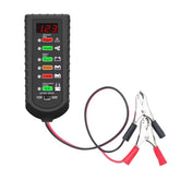 Akü Test Cihazı 12 24 Volt Ekranlı Batarya Ölçme Cihazı Regülatör Alternatör Kontrol