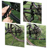 Alüminyum Bisiklet Arka Park Destek Ayağı Kelepçeli Ayak