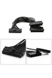 Anakart 24 Pin Atx Dual Psu Çoklayıcı Adaptör Mining Kablosu