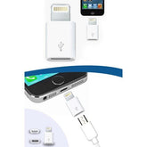 Apple iPhone Lightning Micro Usb Çevirici Dönüştürücü Adaptör