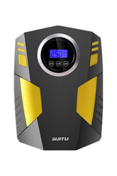 Araç Hava Lastik Şişirme Kompresörü Göstergeli Oto Lastik Pompası