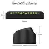 Araç İçi Numaratör Park Telefon Numarası Numaratik Tel Fosforlu