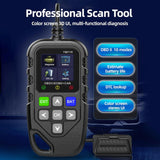 Arıza Tespit Silme Akü Test Ölçme Cihazı YM119 EOBD OBD2 Otomatik Dijital Ekranlı