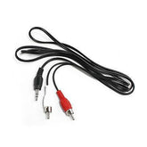 AUX/2RCA STEREO Çevirici Dönüştürücü Kablo 3.5mm 1.5 5 10 Metre