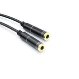 Aux Ses Girişini Kulaklık ve Mikrofona Çoklayıcı Çevirici Kablo