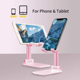 Aynalı Masaüstü Tablet Telefon Tutucu Stand 2 Kademeli