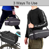 B-Soul Motosiklet Bisiklet Çantası Termal Arka Bagaj Çanta Su Geçirmez Fonksiyonlu Heybe