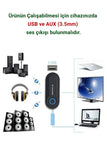 Bilgisayar Televizyon TV Bluetooth Ses Vericisi USB Kit Adaptörü