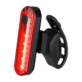 Bisiklet 4 Modlu Su Geçirmez USB Şarj Led Scooter Çanta Arka Işık Lambası Işık Aydınlatma İkaz