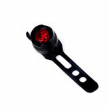 Bisiklet Işığı Ön Arka Stop İkaz Pilli Led Lamba 3 Mod