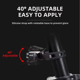 Bisiklet Led İkaz Uyarı Fener Mavi Kırmızı Beyaz Çakarlı USB Şarjlı Stop Lambası