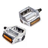 Bisiklet Pedalı İkili Set Geniş Reflektörlü Sağ Sol Takım Alüminyum Pedal Seti