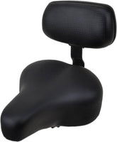 Bisiklet Sırt Destekli Sele Koltuğu Arkalıklı Ayarlamalı Geniş Elektrikli Koltuk Selesi Siyah