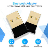 Bluetooth 4.0 Adaptör Dongle Receiver Alıcısı USB Tak Çalıştır