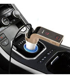 Bluetooth Araç Kiti Car-G7 Fm Usb Girişli Transmitter CarG7