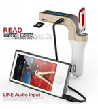 Bluetooth Araç Kiti Car-G7 Fm Usb Girişli Transmitter CarG7