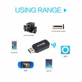 Bluetooth USB Aux Kit Bluetooth Alıcı Müzik Dinleme Android İOS