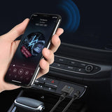 BT Bluetooth Dongle 2in 1 Araç Oto Müzik USB Ses Alıcısı Aux Kiti