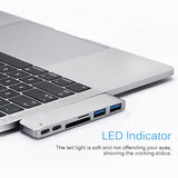 Çift Type-C USB 3.0 Çoklayıcı Kart Okuyucu Çevirici Macbook BW3185