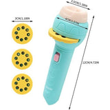 Çocuklar İçin 56 Farklı Resimli Projeksiyonlu Eğitici El Feneri