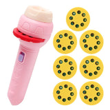 Çocuklar İçin 56 Farklı Resimli Projeksiyonlu Eğitici El Feneri