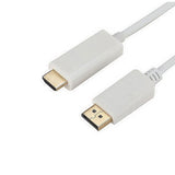 Displayport to HDMI 1,8 Metre Çevirici Dönüştürücü Adaptör Kablo