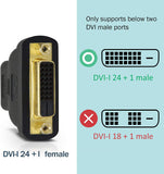 DVI Dişi 24+1 To Erkek HDMI Çevirici Dönüştürücü Kablo Adaptörü