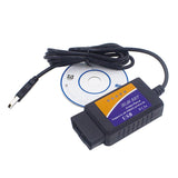 ELM327 OBD2 Kablolu USB Girişli Araç Oto Arıza Tespit Cihazı V1.5