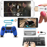 Erkek Micro USB to Dişi USB Data Çevirici OTG Adaptör BW2602