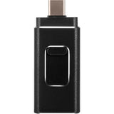 Flash Bellek iPhone Micro USB Type-C 32GB 64GB 128GB 256GB OTG