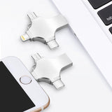 Flash Bellek OTG 16GB 32GB 64GB 128GB Micro USB iPhone Type-C PC