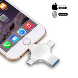 Flash Bellek OTG 16GB 32GB 64GB 128GB Micro USB iPhone Type-C PC