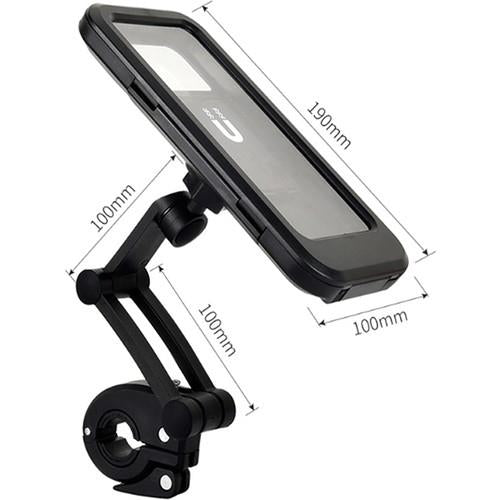 Gidon Uyumlu Su Geçirmez Telefon Tutucu Motosiklet Bisiklet 360 Derece Dönebilir Akrobatik Gidon Uyumlu Su Geçirmez Telefon Tutucu Motosiklet Bisiklet 360 Derece Dönebilir Akrobatik
