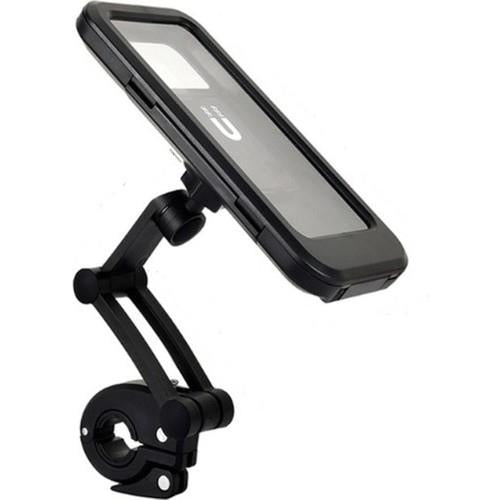 Gidon Uyumlu Su Geçirmez Telefon Tutucu Motosiklet Bisiklet 360 Derece Dönebilir Akrobatik