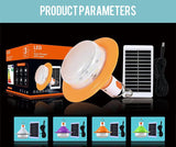 Güneş Enerjili Led Solar Şarjlı UFO Ampul Kamp Lambası Feneri 3 Modlu Dekoratif Bahçe