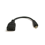 Hdmi Dişi to Micro Hdmi Erkek Ses ve Görüntü Çevirici Kablo