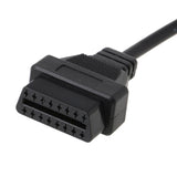 Honda OBD2 Araç 3 Pin 16 Pine Çevirici Adaptör Bağlantı Kablosu