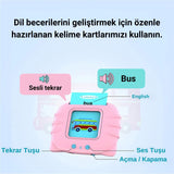 İngilizce Erken Eğitim Kartı 224 Adet Flash Sesli Konuşan Kartlar