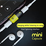 iPhone 7 8 X 11 Lightning Splitter 2 in 1 Şarj Kulaklık Çoklayıcı