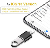iPhone İOS Lightning USB 3.0 OTG Adaptör Flash Çevirici Dönüştürücü