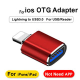 iPhone İOS Lightning USB 3.0 OTG Adaptör Flash Çevirici Dönüştürücü